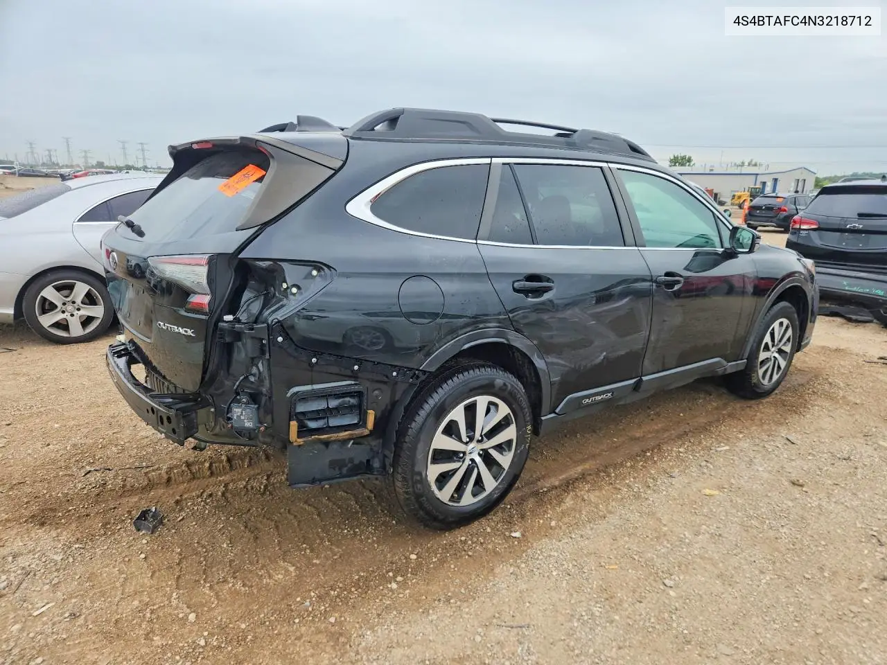 2022 SUBARU OUTBACK VIN 4S4BTAFC4N3218712 — фото 3