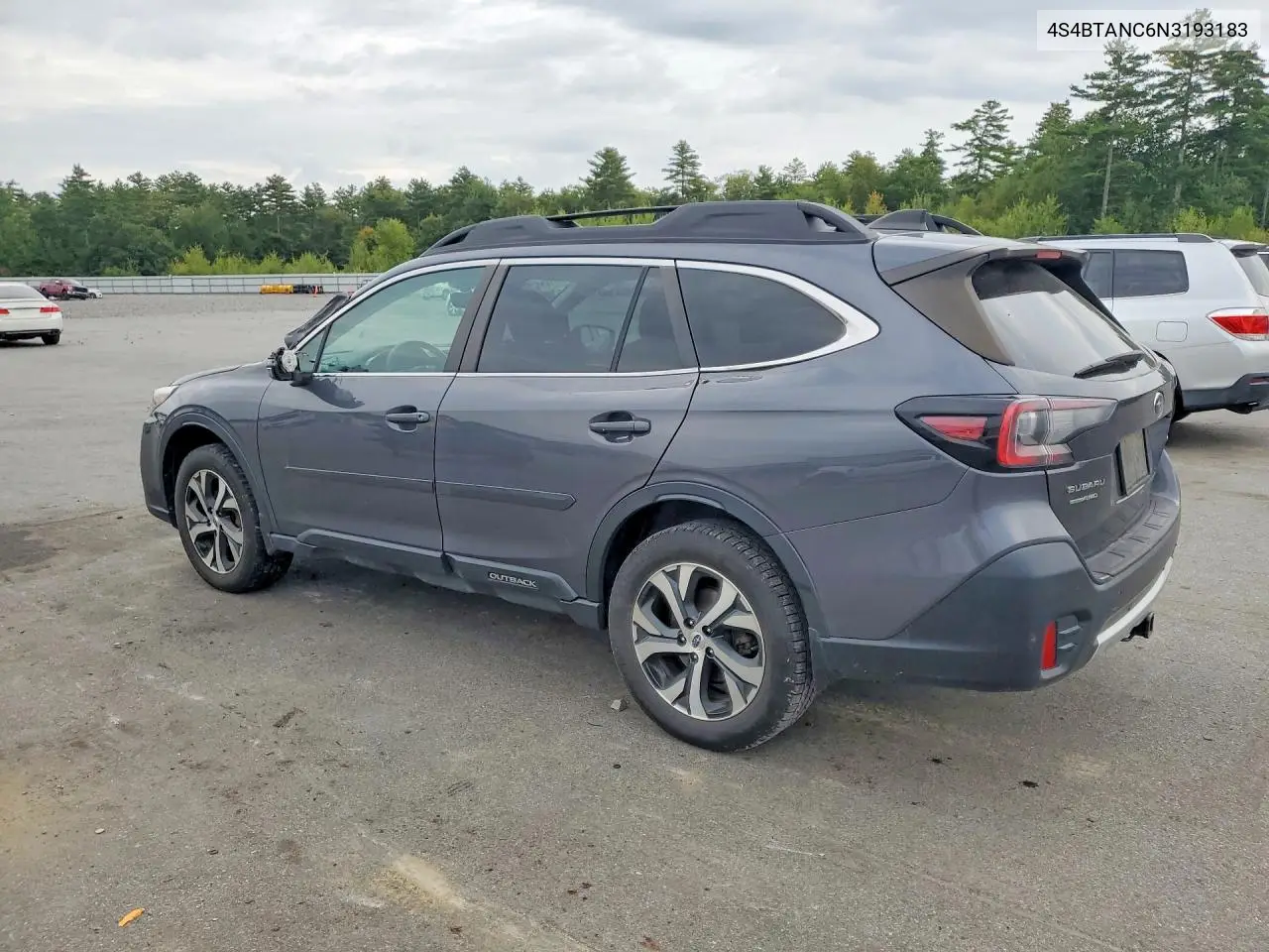 2022 SUBARU OUTBACK VIN 4S4BTANC6N3193183 — фото 2