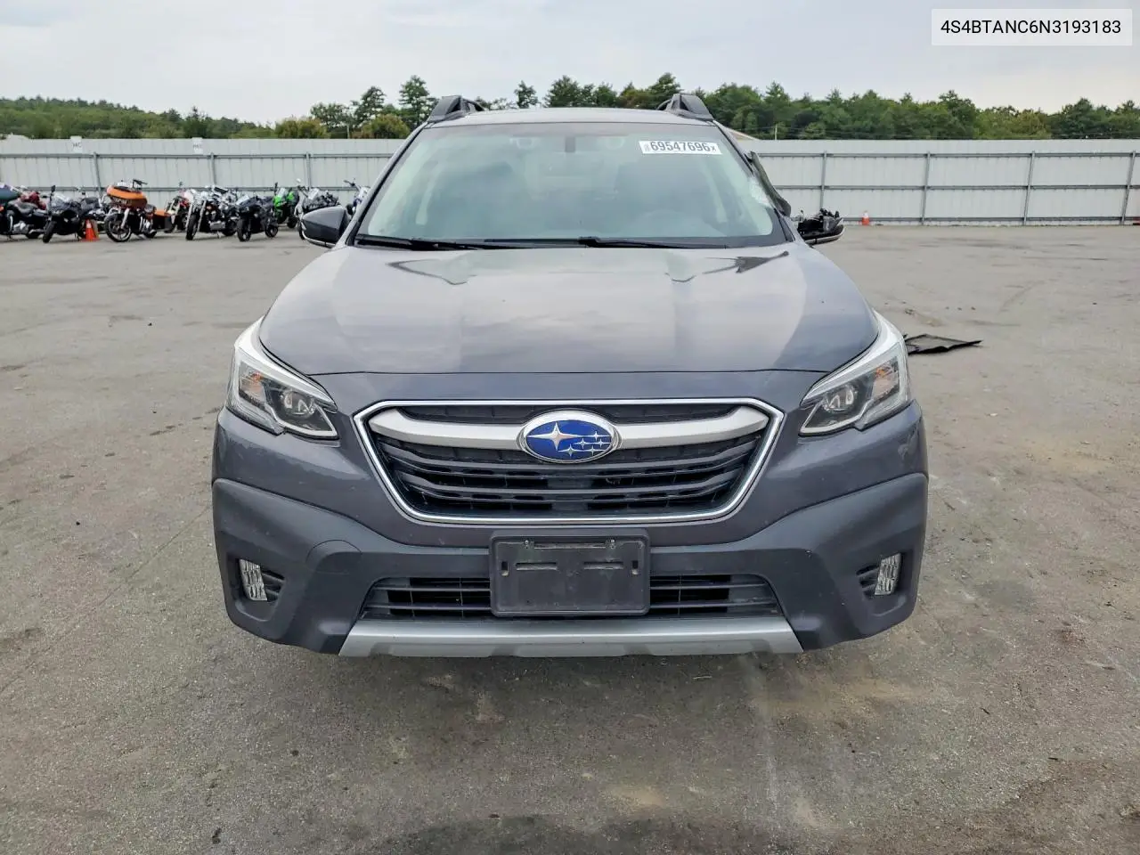 2022 SUBARU OUTBACK VIN 4S4BTANC6N3193183 — фото 5