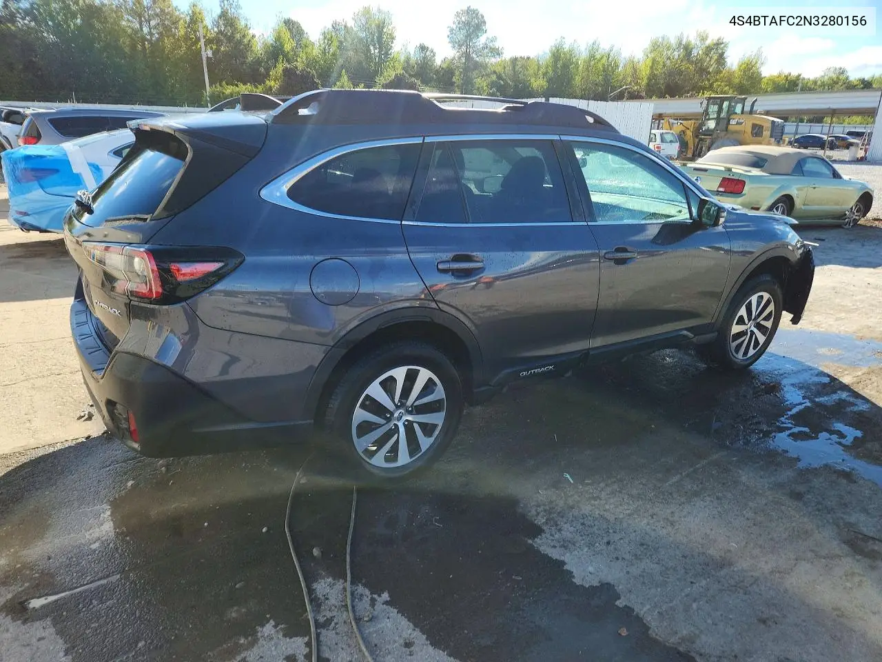 2022 SUBARU OUTBACK VIN 4S4BTAFC2N3280156 — фото 3