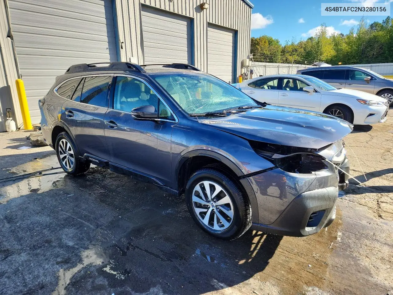 2022 SUBARU OUTBACK VIN 4S4BTAFC2N3280156 — фото 4