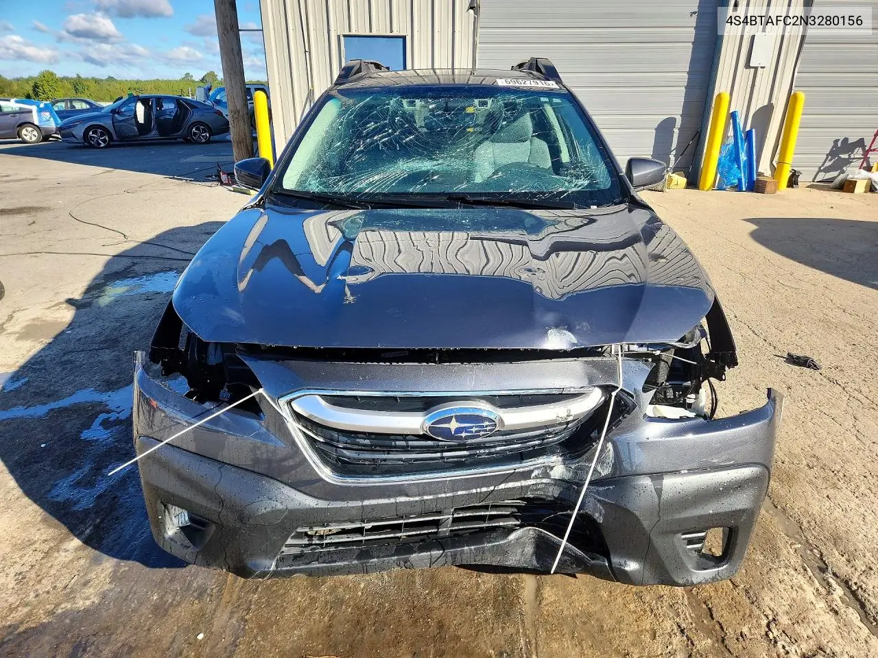 2022 SUBARU OUTBACK VIN 4S4BTAFC2N3280156 — фото 5