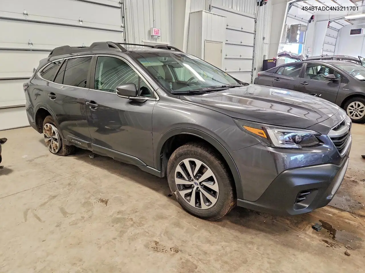 2022 SUBARU OUTBACK VIN 4S4BTADC4N3211701 — фото 4