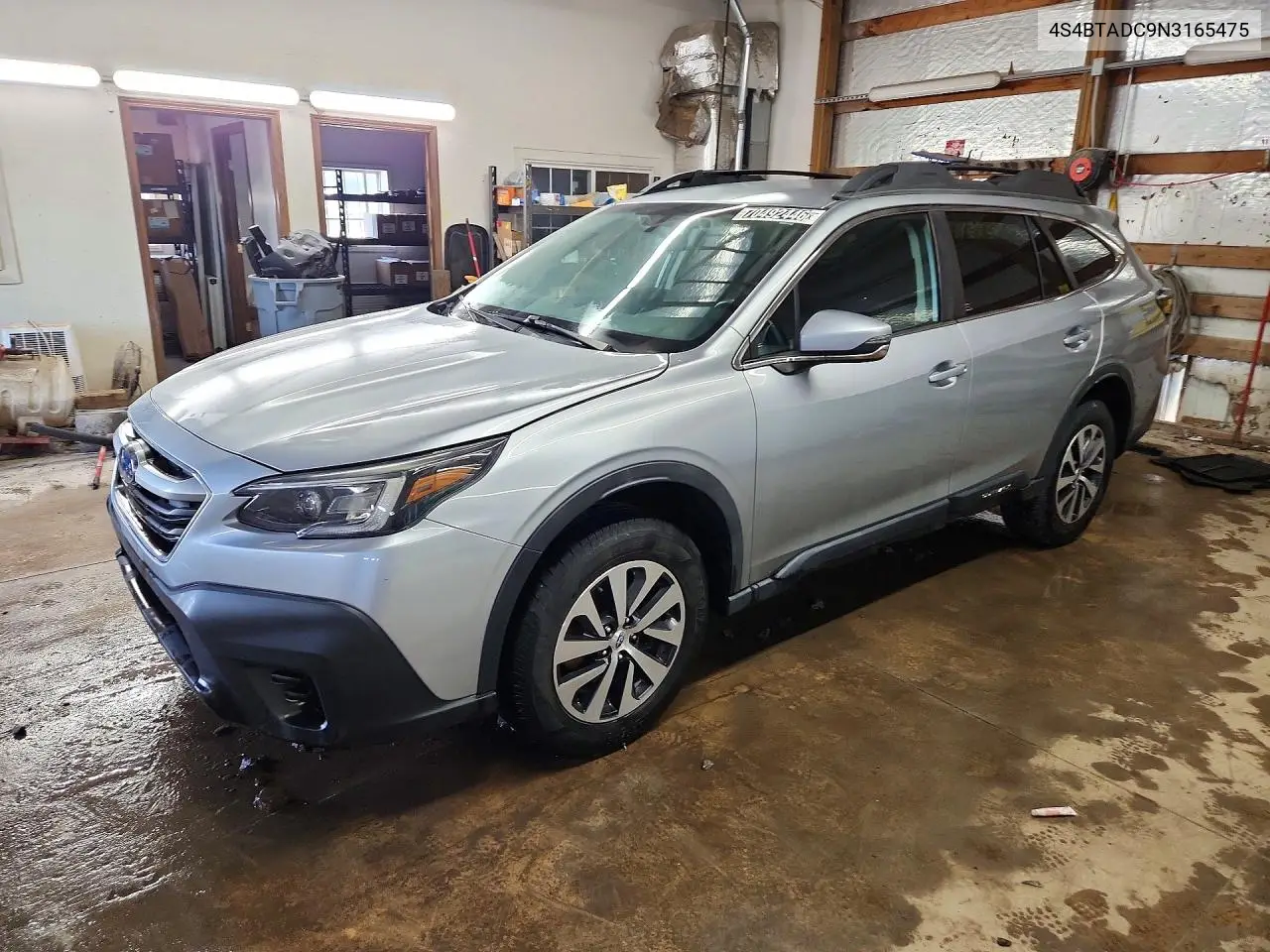 SUBARU OUTBACK 2022, VIN 4S4BTADC9N3165475