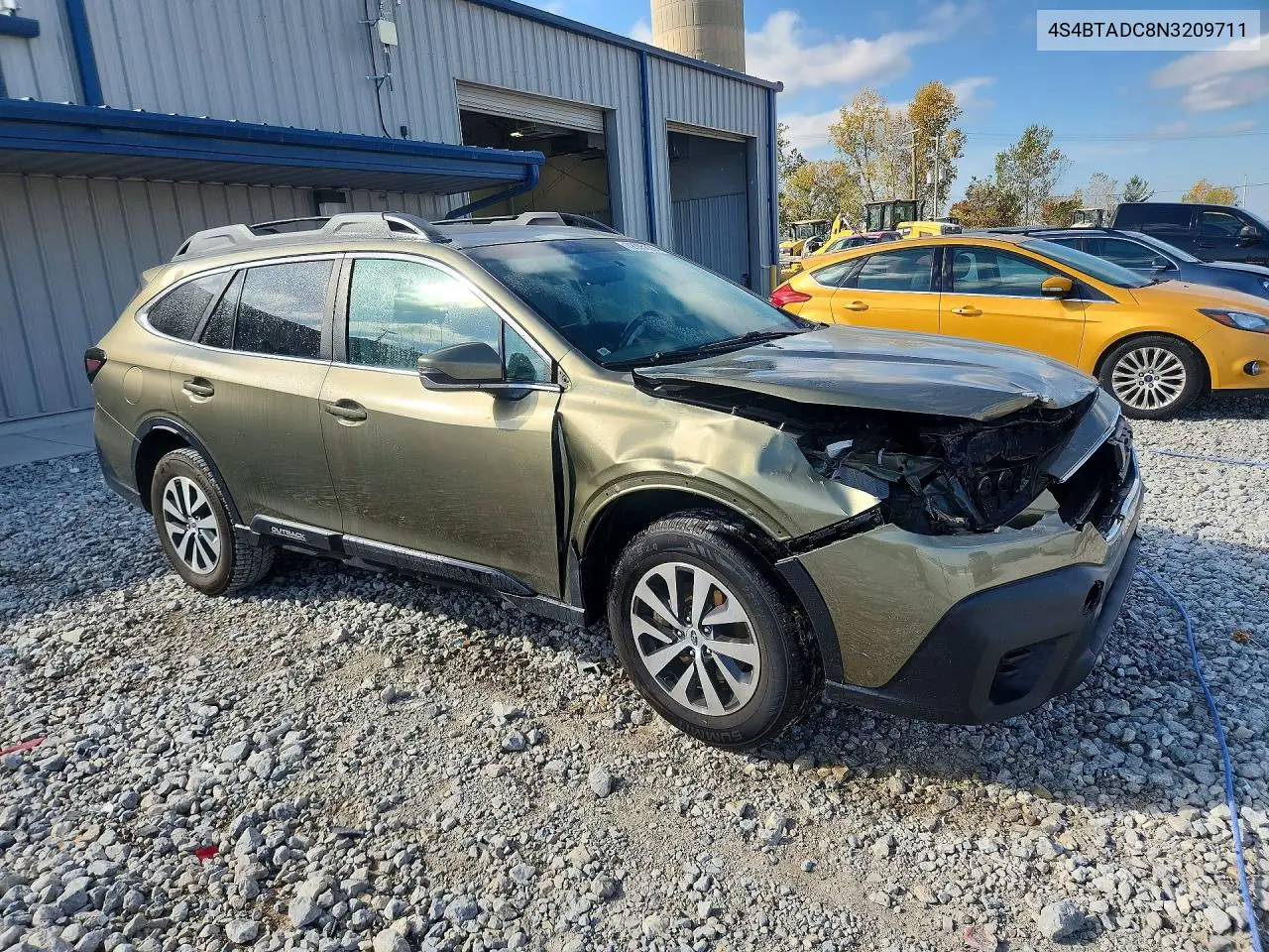 2022 SUBARU OUTBACK VIN 4S4BTADC8N3209711 — фото 4