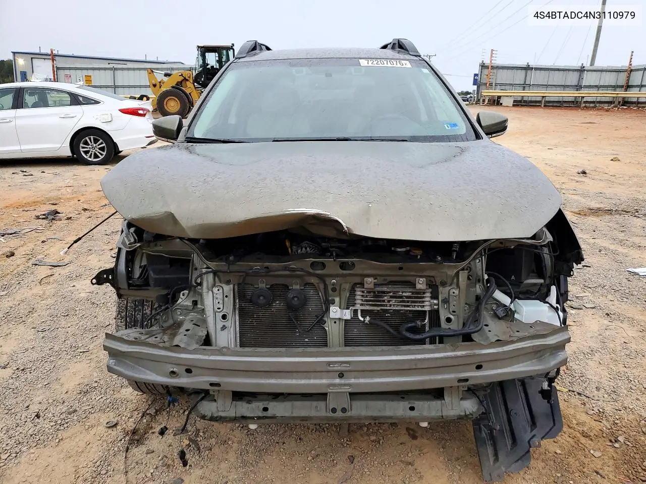 2022 SUBARU OUTBACK VIN 4S4BTADC4N3110979 — фото 5