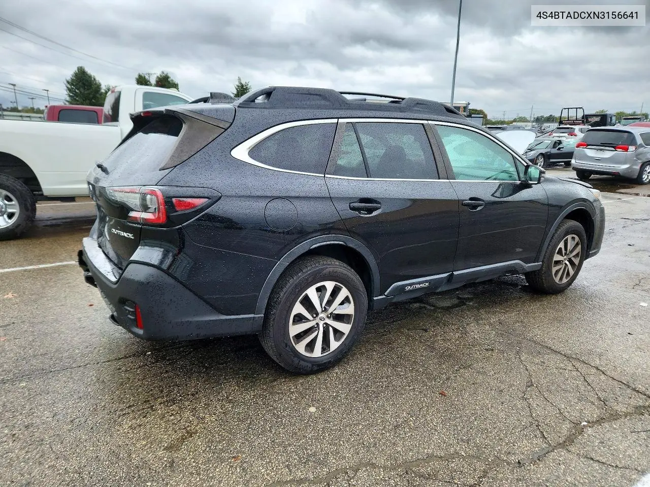 2022 SUBARU OUTBACK VIN 4S4BTADCXN3156641 — фото 3