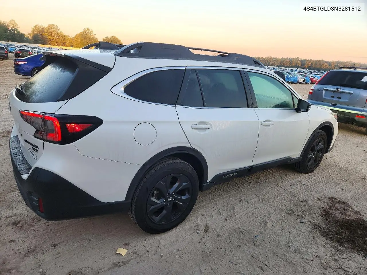 2022 SUBARU OUTBACK VIN 4S4BTGLD3N3281512 — фото 3
