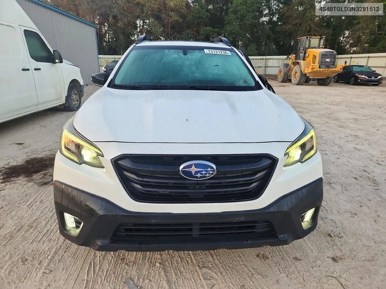 2022 SUBARU OUTBACK VIN 4S4BTGLD3N3281512 — фото 5