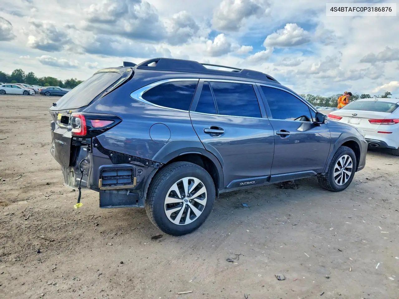 2023 SUBARU OUTBACK VIN 4S4BTAFC0P3186876 — фото 3