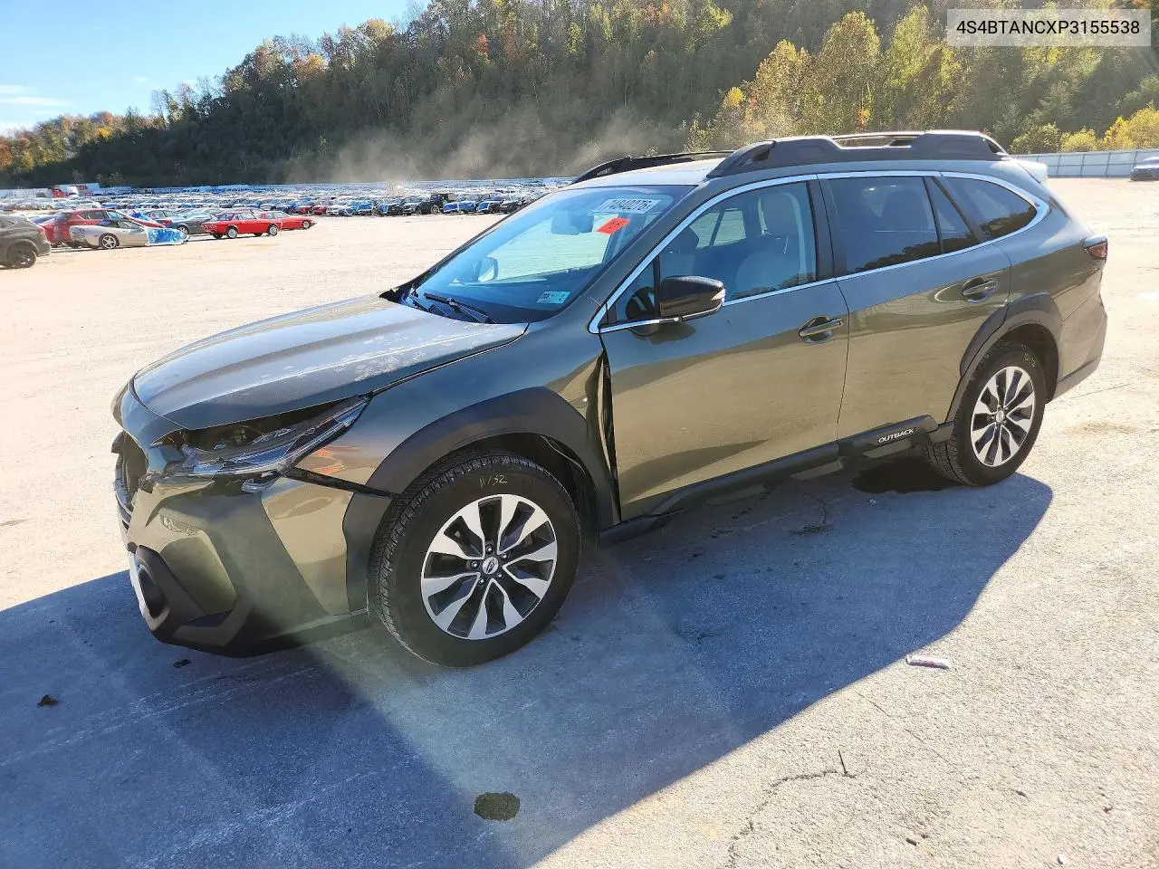 SUBARU OUTBACK 2023, VIN 4S4BTANCXP3155538