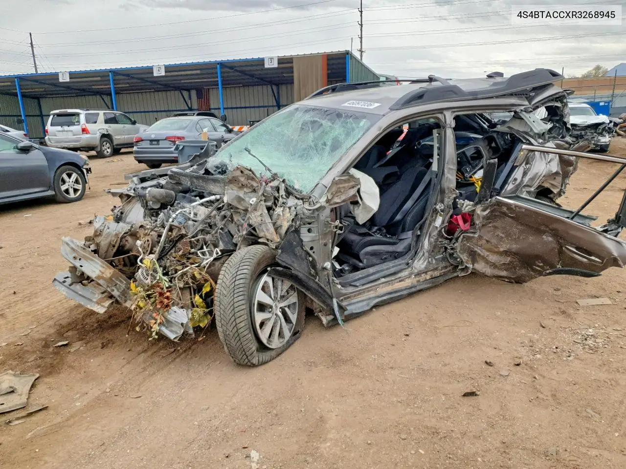 SUBARU OUTBACK 2024, VIN 4S4BTACCXR3268945