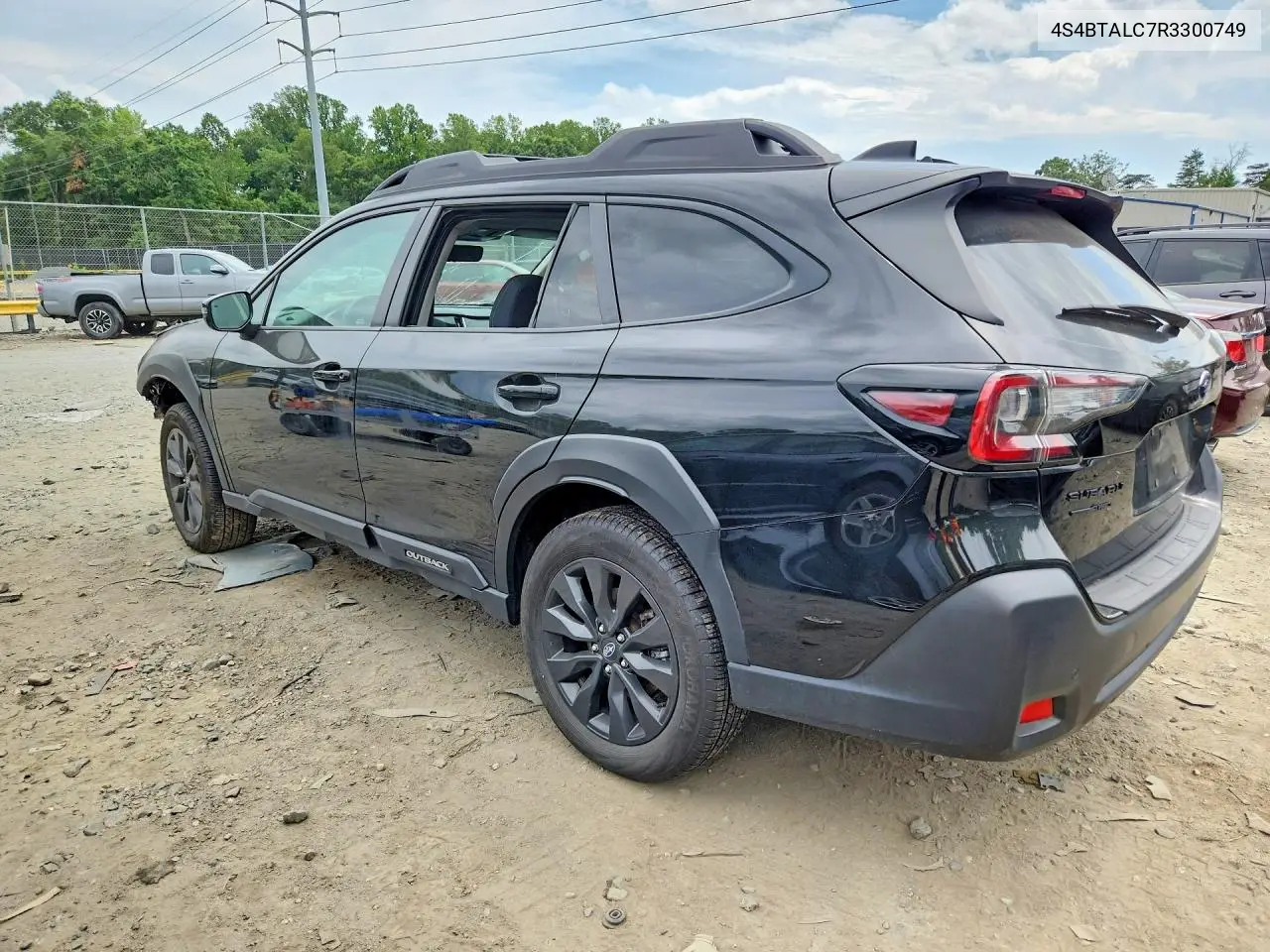 2024 SUBARU OUTBACK VIN 4S4BTALC7R3300749 — фото 2