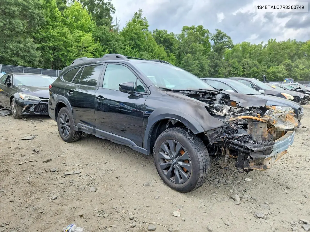 2024 SUBARU OUTBACK VIN 4S4BTALC7R3300749 — фото 4