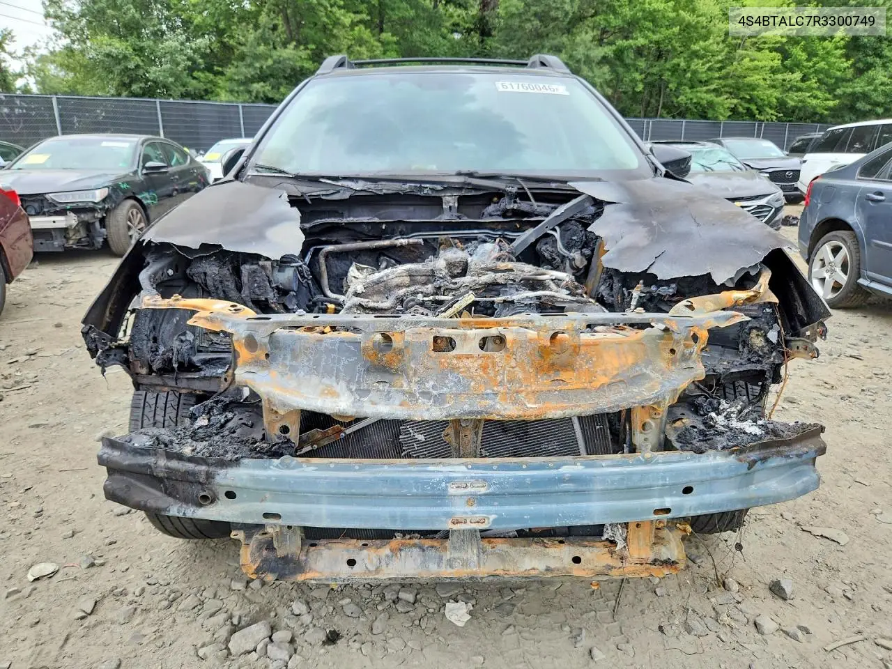 2024 SUBARU OUTBACK VIN 4S4BTALC7R3300749 — фото 5