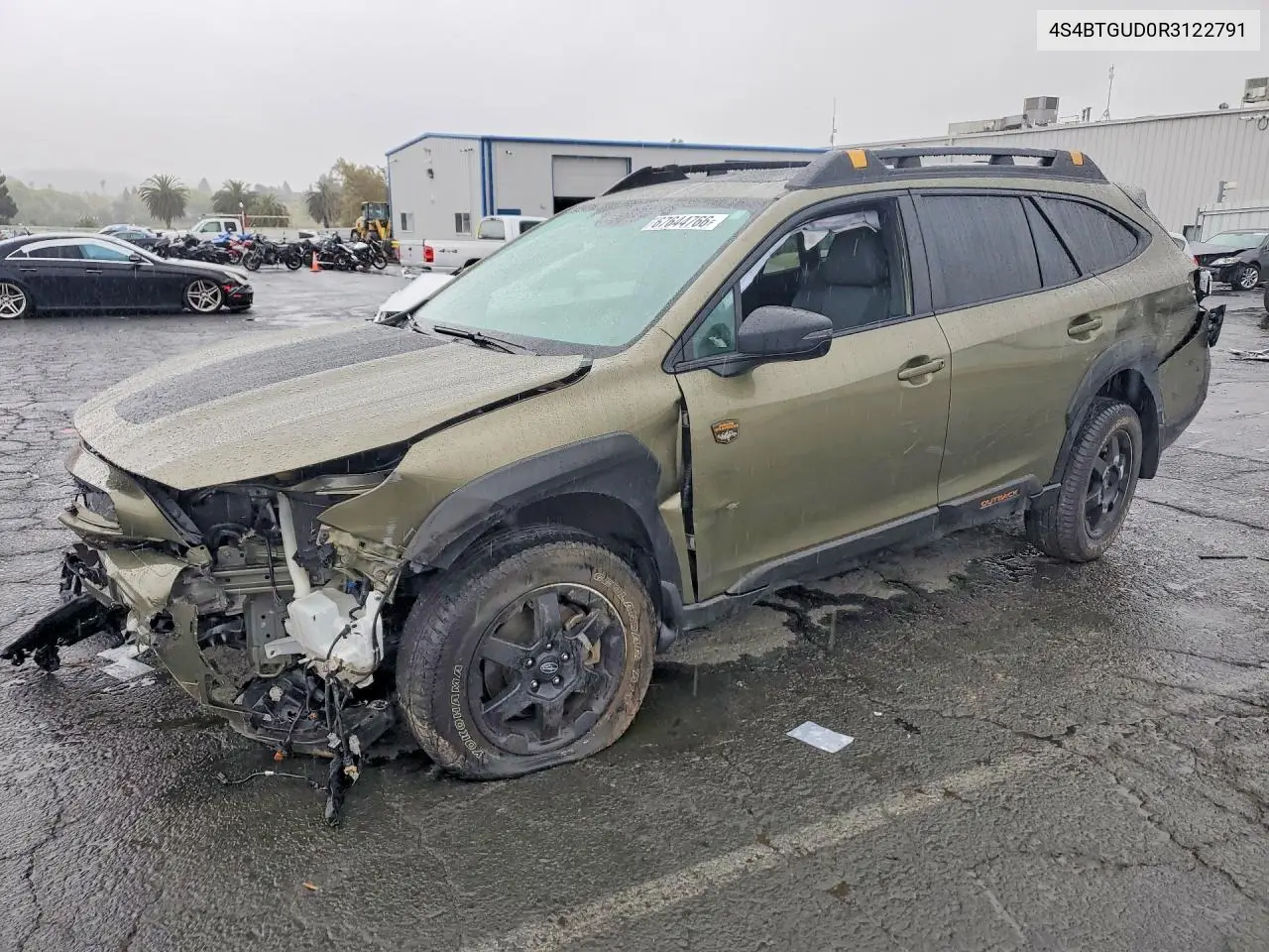 SUBARU OUTBACK 2024, VIN 4S4BTGUD0R3122791