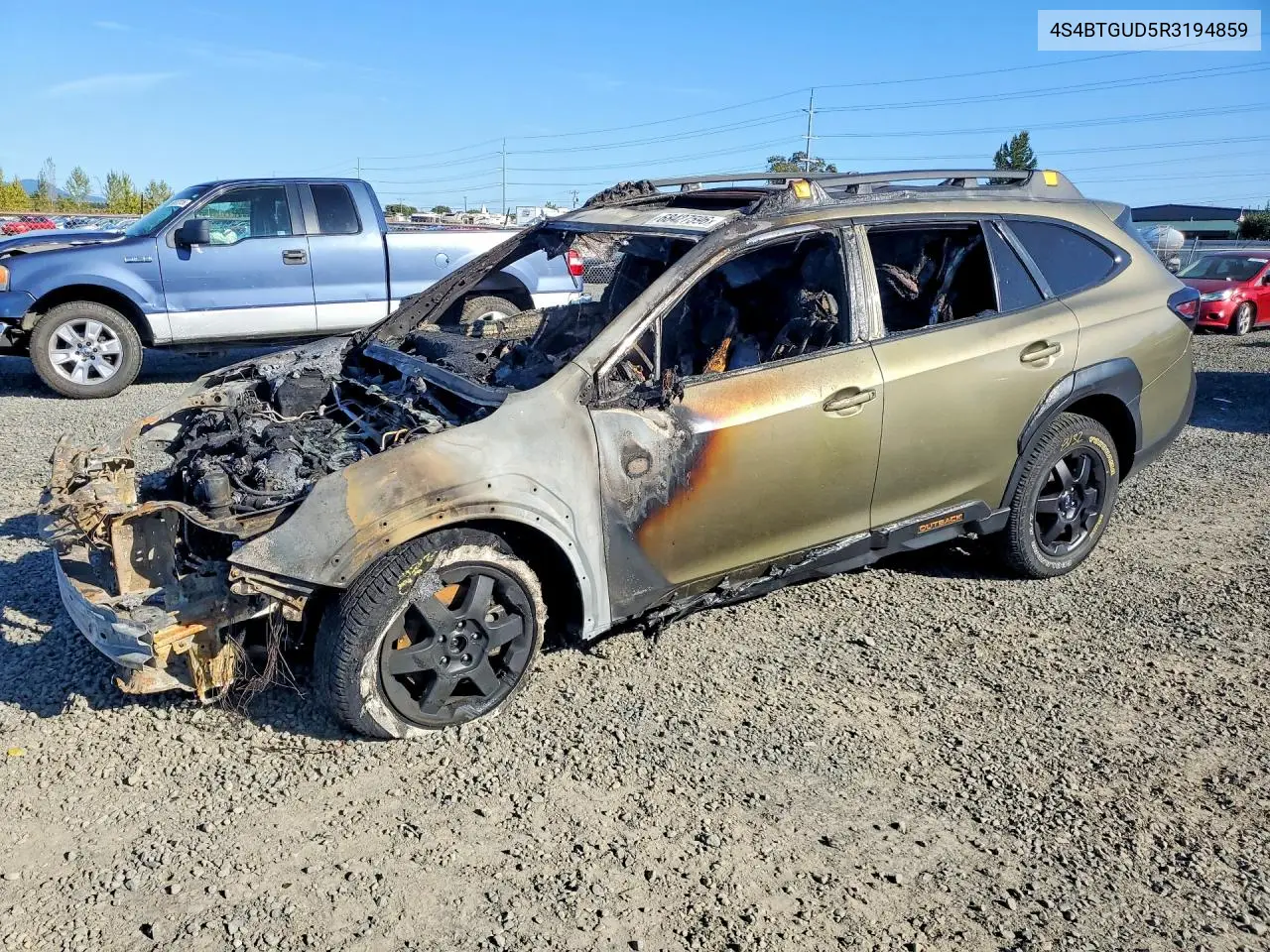 SUBARU OUTBACK 2024, VIN 4S4BTGUD5R3194859