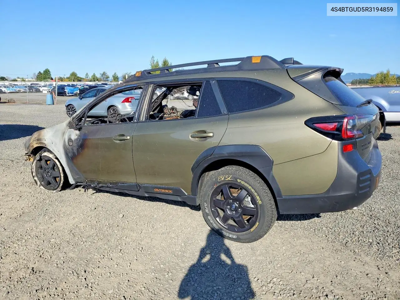 2024 SUBARU OUTBACK VIN 4S4BTGUD5R3194859 — фото 2