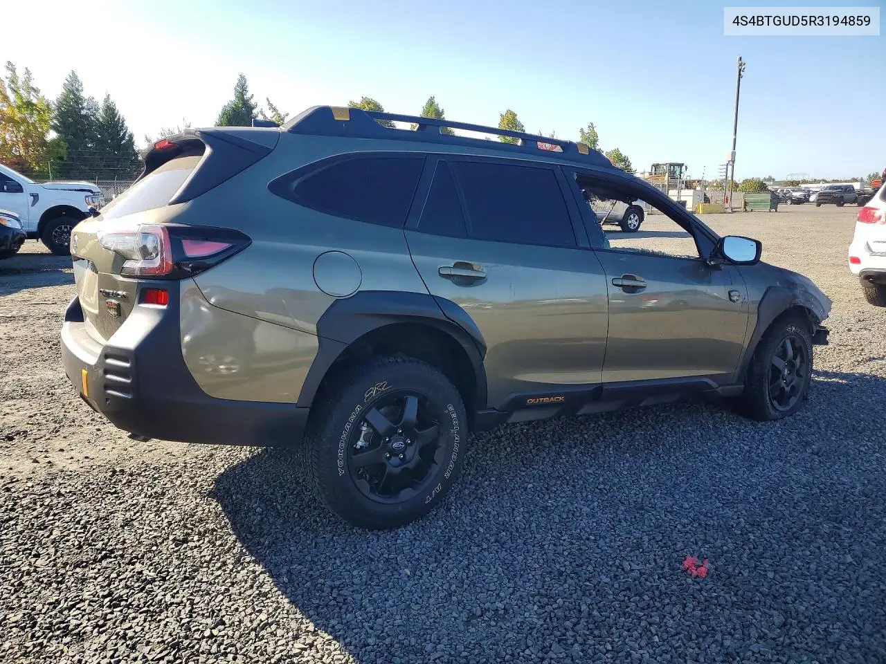 2024 SUBARU OUTBACK VIN 4S4BTGUD5R3194859 — фото 3