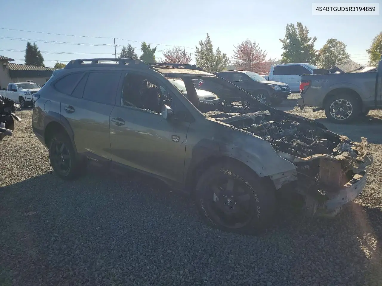 2024 SUBARU OUTBACK VIN 4S4BTGUD5R3194859 — фото 4