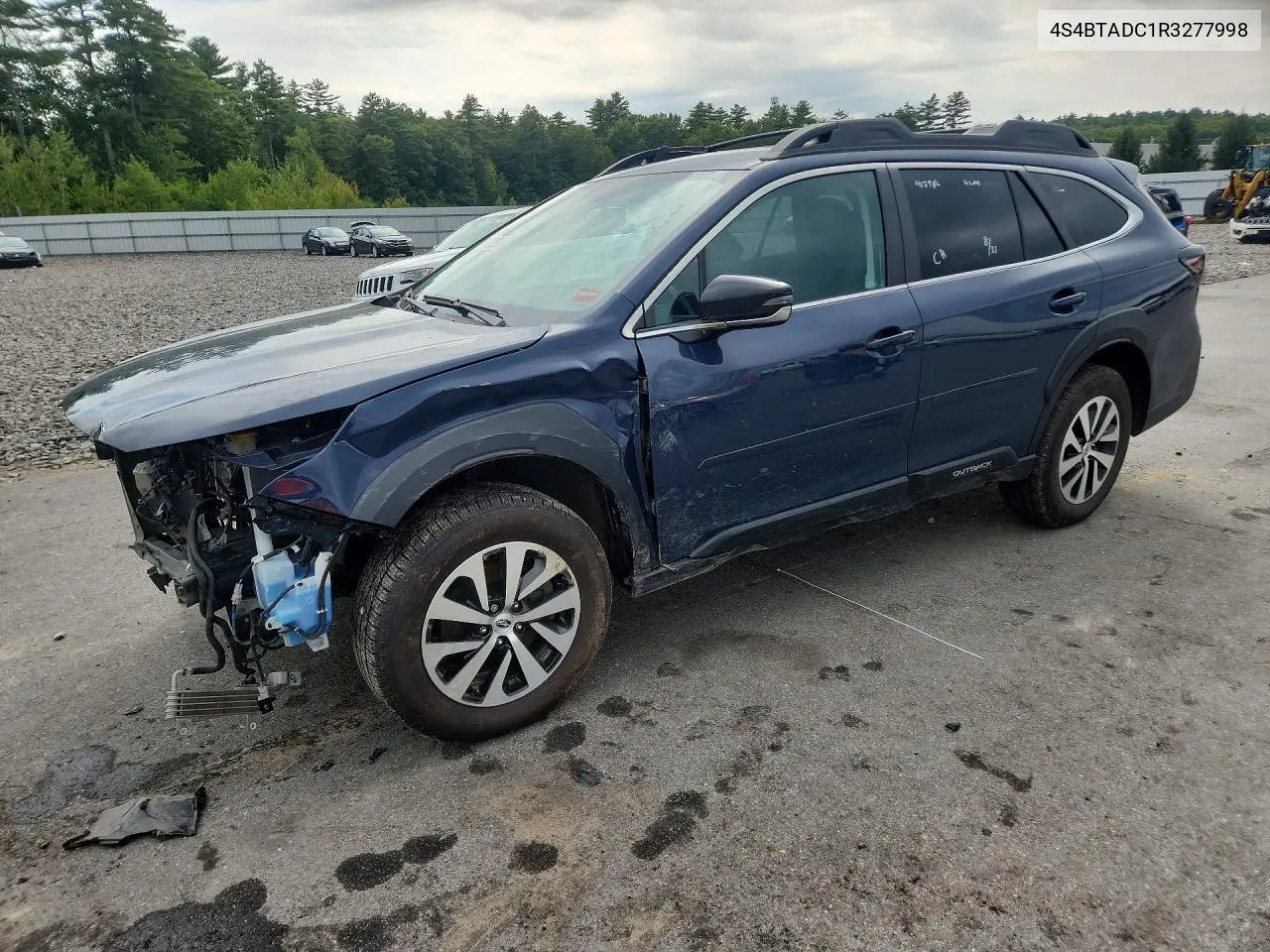 SUBARU OUTBACK 2024, VIN 4S4BTADC1R3277998