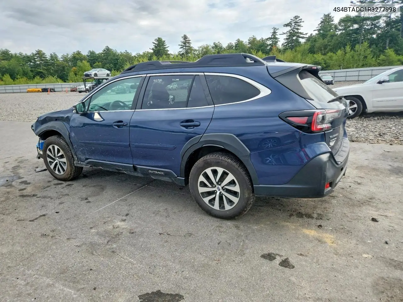 2024 SUBARU OUTBACK VIN 4S4BTADC1R3277998 — фото 2