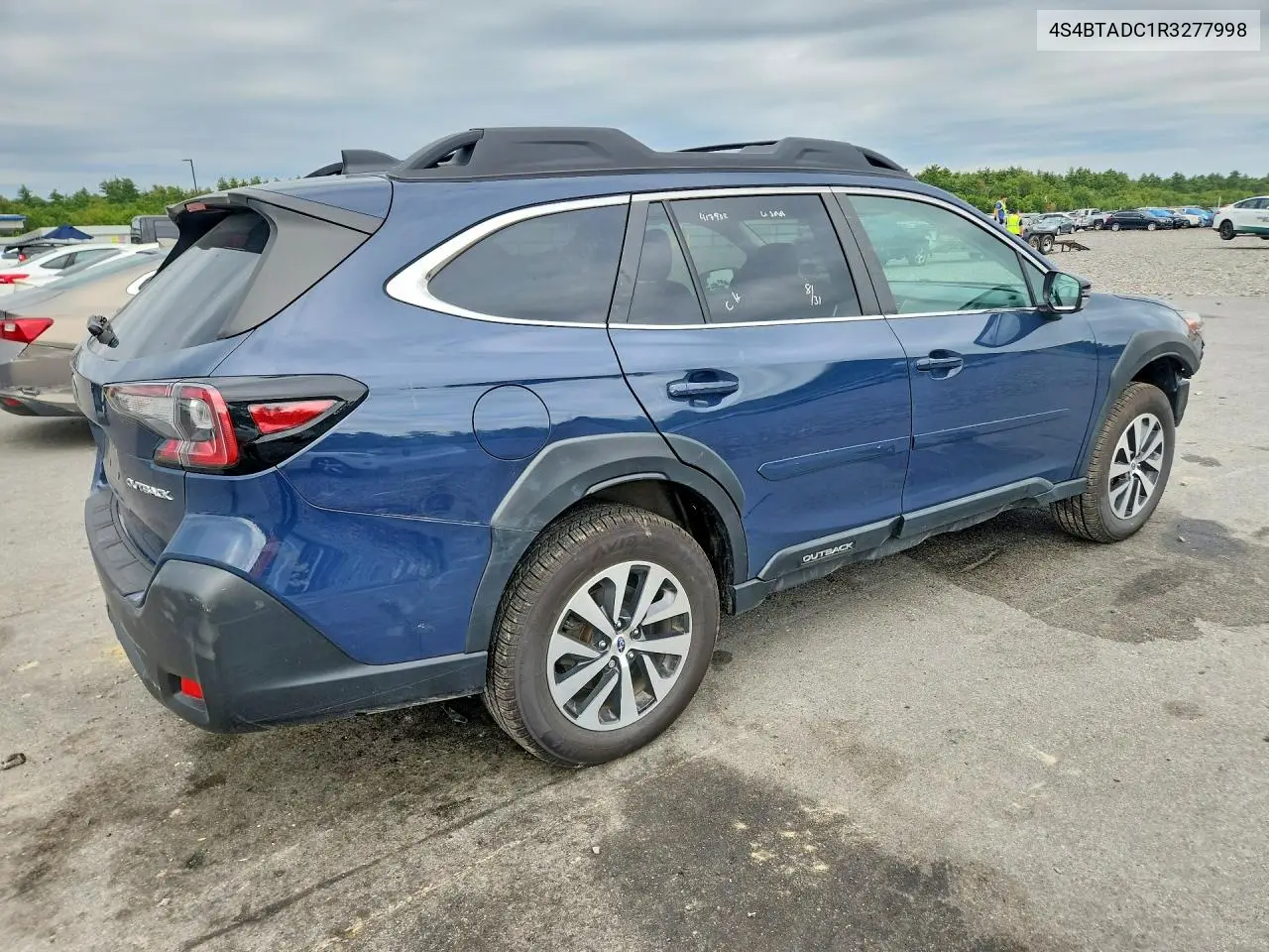 2024 SUBARU OUTBACK VIN 4S4BTADC1R3277998 — фото 3