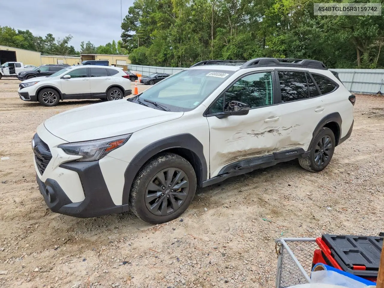 SUBARU OUTBACK 2024, VIN 4S4BTGLD5R3159742