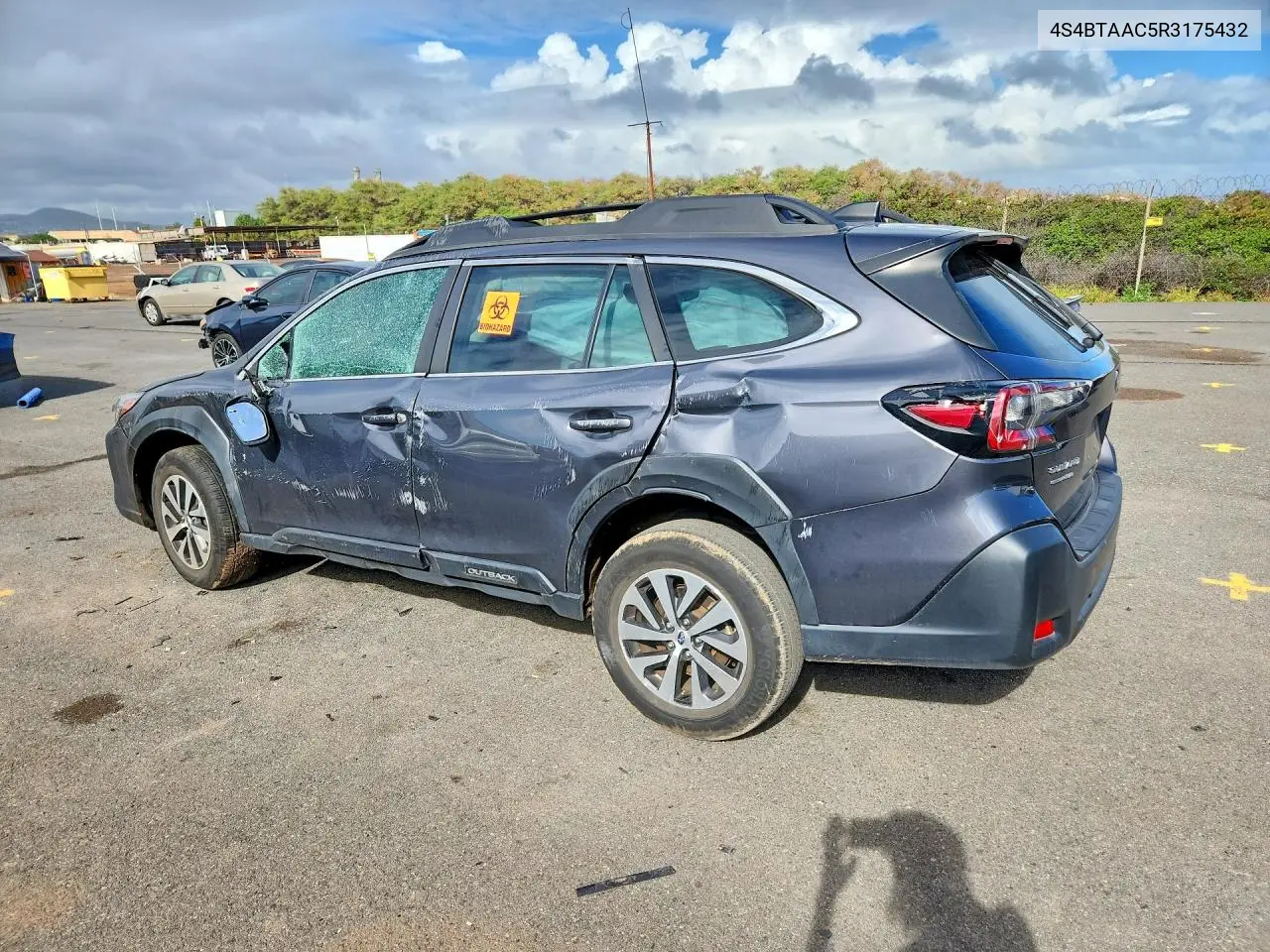 2024 SUBARU OUTBACK VIN 4S4BTAAC5R3175432 — фото 2