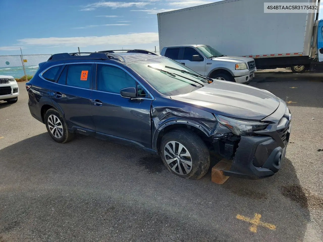 2024 SUBARU OUTBACK VIN 4S4BTAAC5R3175432 — фото 4