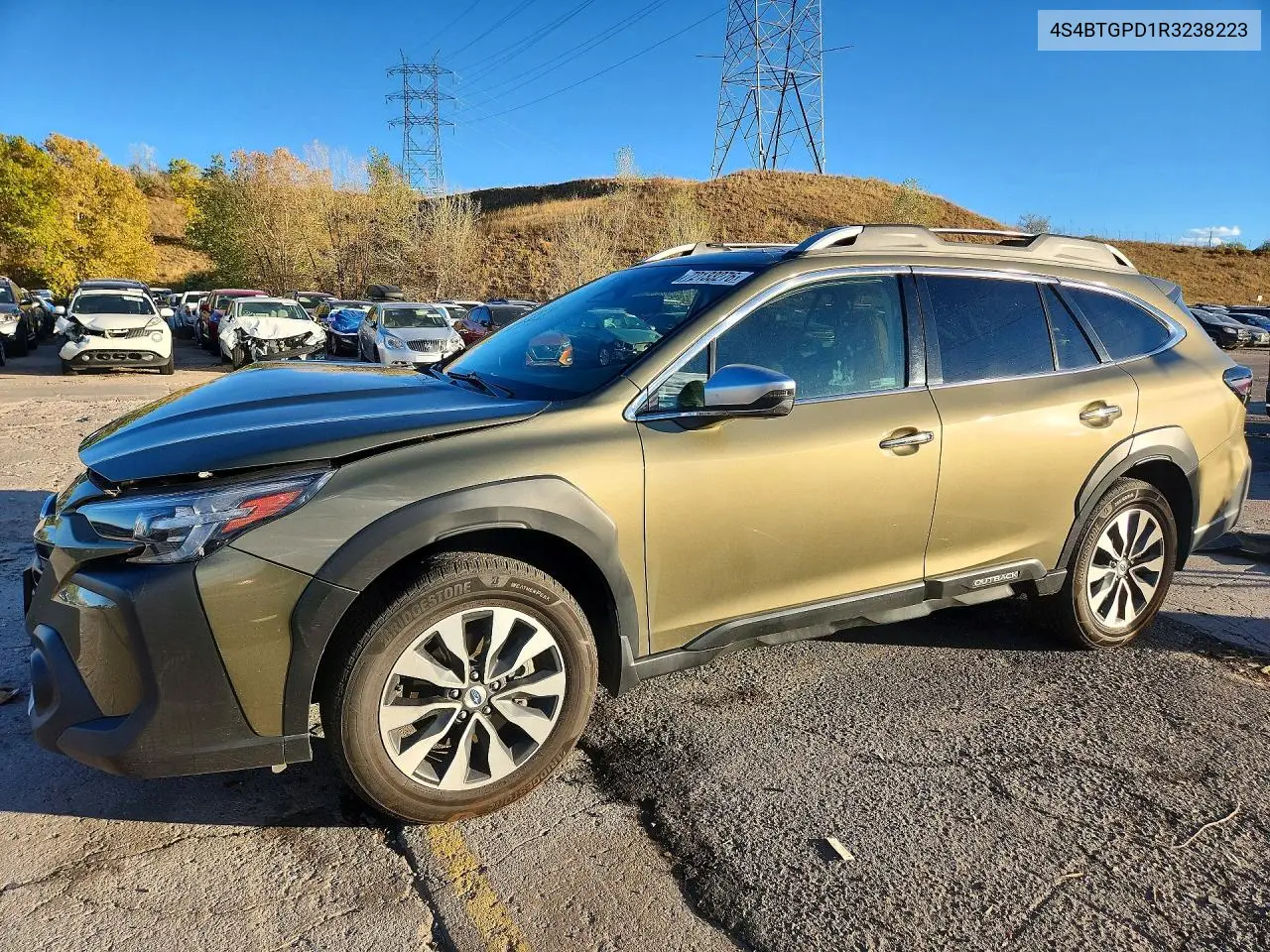 SUBARU OUTBACK 2024, VIN 4S4BTGPD1R3238223