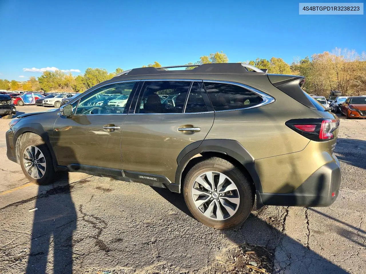 2024 SUBARU OUTBACK VIN 4S4BTGPD1R3238223 — фото 2