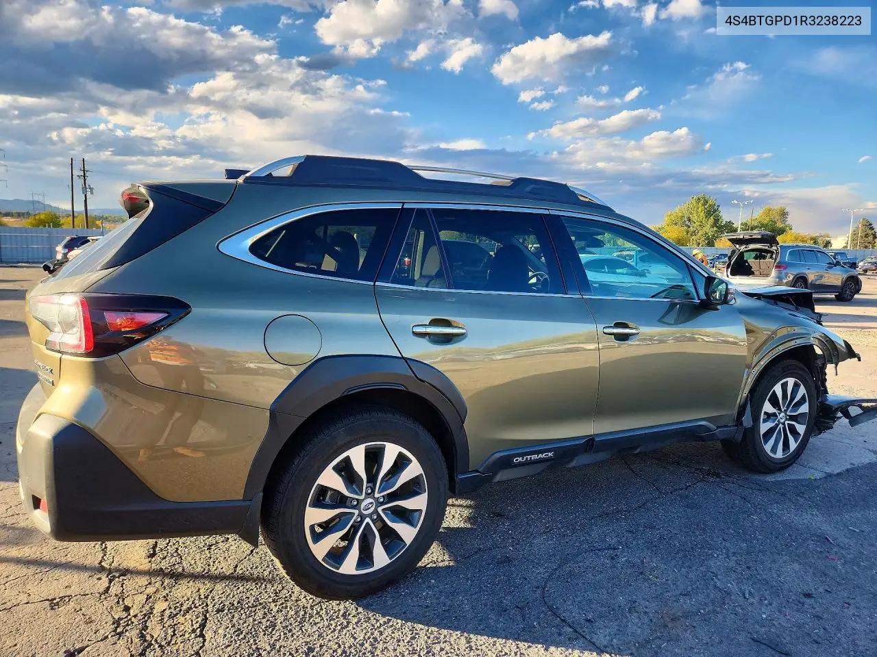2024 SUBARU OUTBACK VIN 4S4BTGPD1R3238223 — фото 3