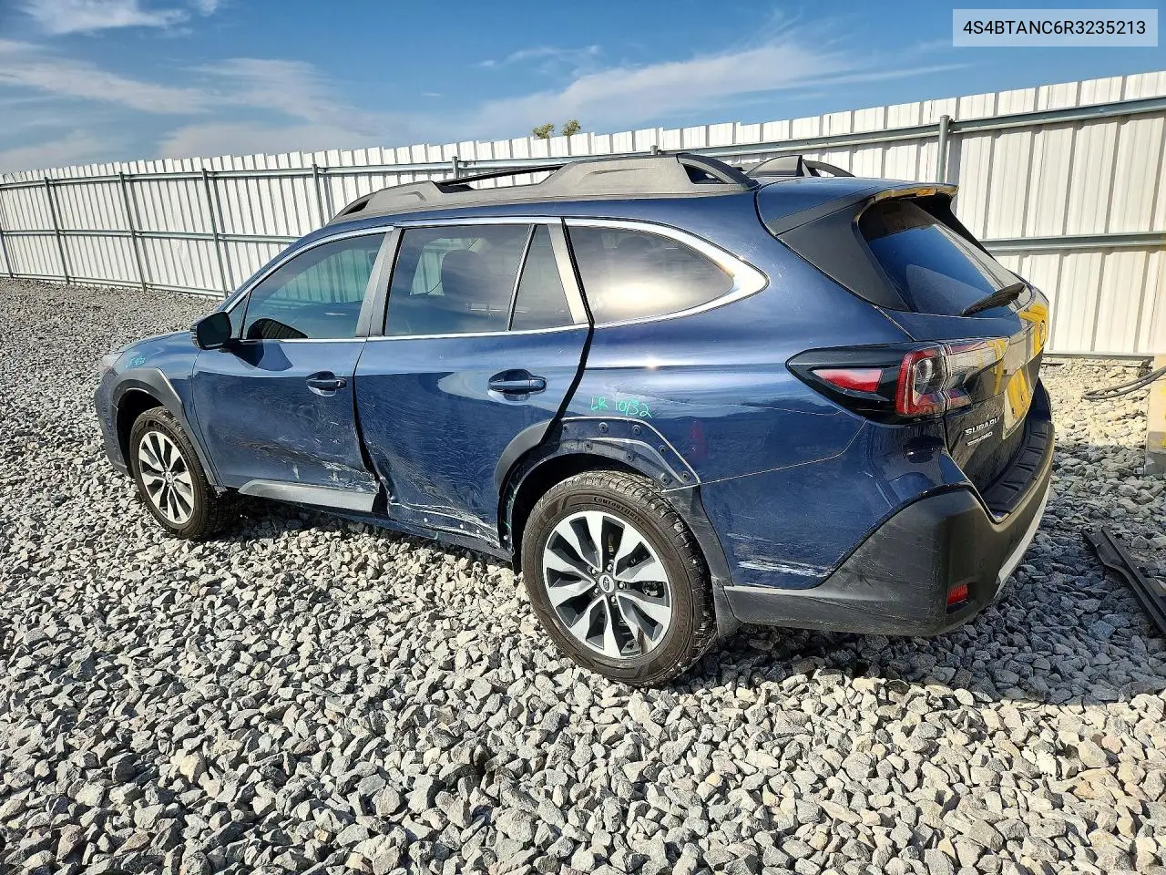 2024 SUBARU OUTBACK VIN 4S4BTANC6R3235213 — фото 2