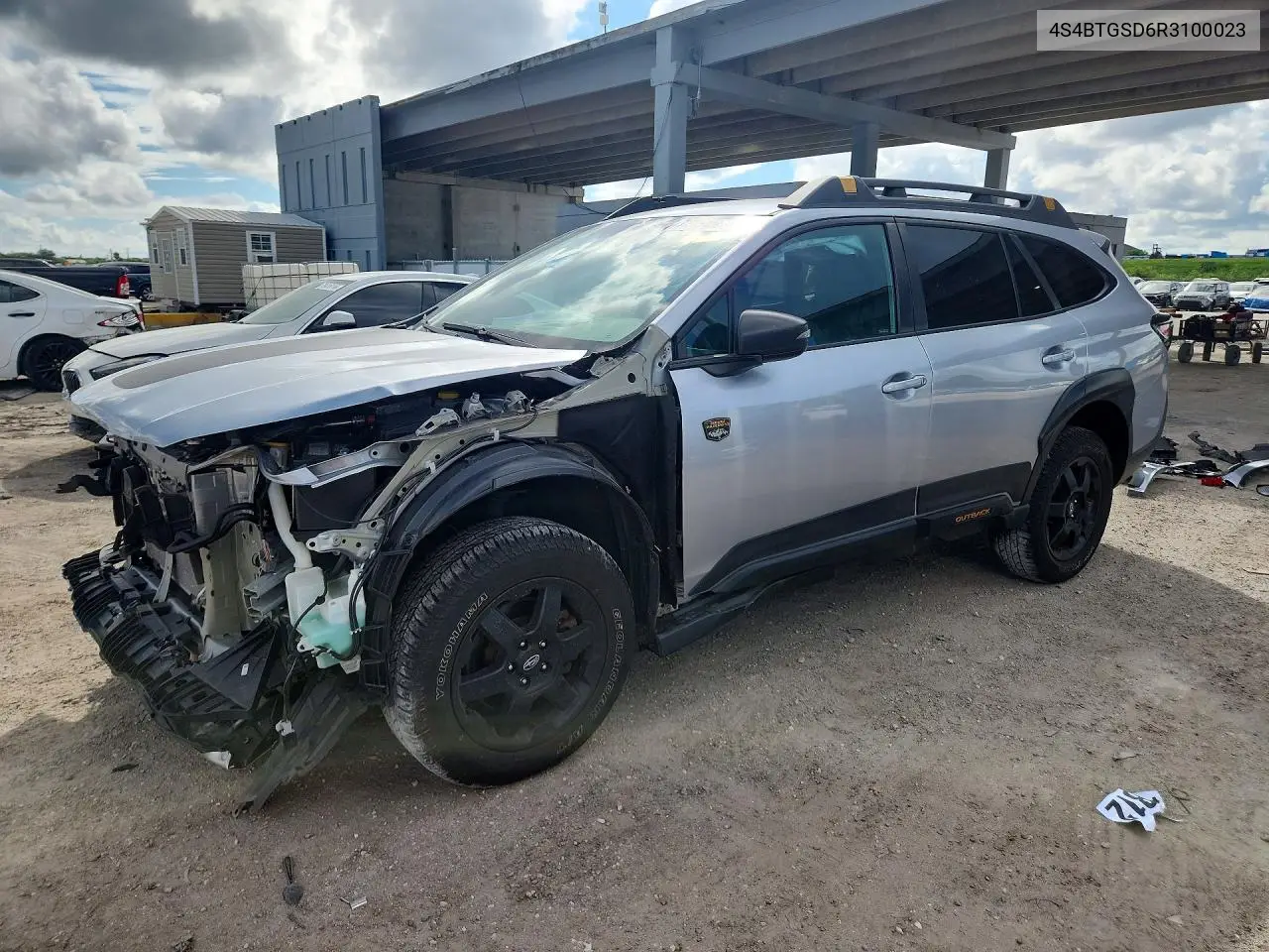 SUBARU OUTBACK 2024, VIN 4S4BTGSD6R3100023