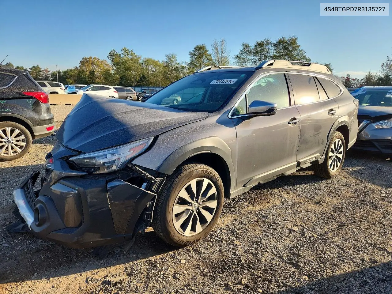 SUBARU OUTBACK 2024, VIN 4S4BTGPD7R3135727