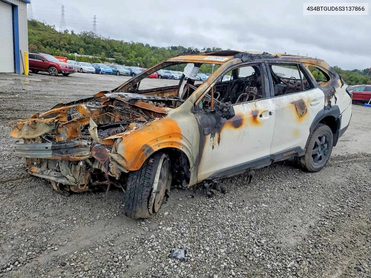 SUBARU OUTBACK 2025, VIN 4S4BTGUD6S3137866