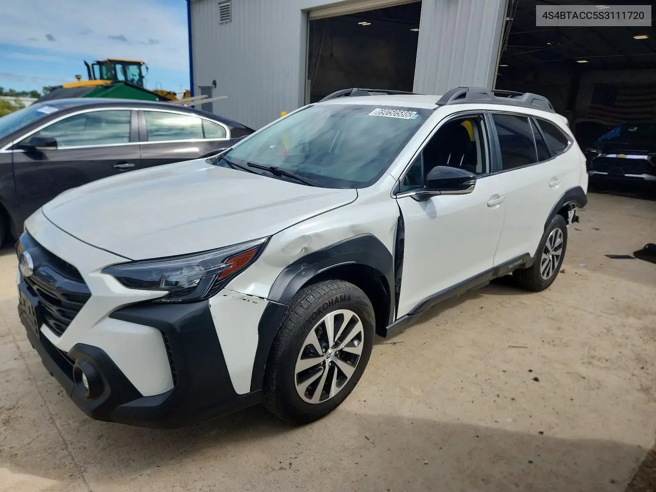SUBARU OUTBACK 2025, VIN 4S4BTACC5S3111720