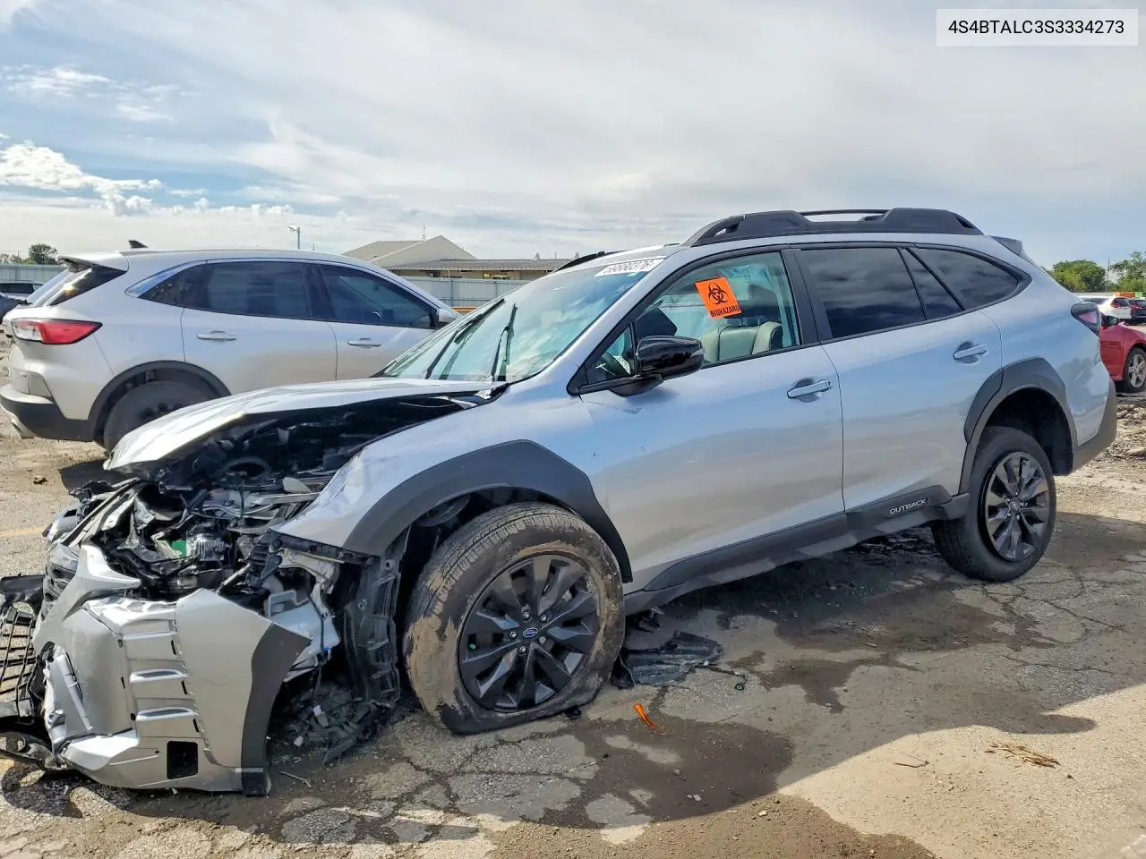 SUBARU OUTBACK 2025, VIN 4S4BTALC3S3334273