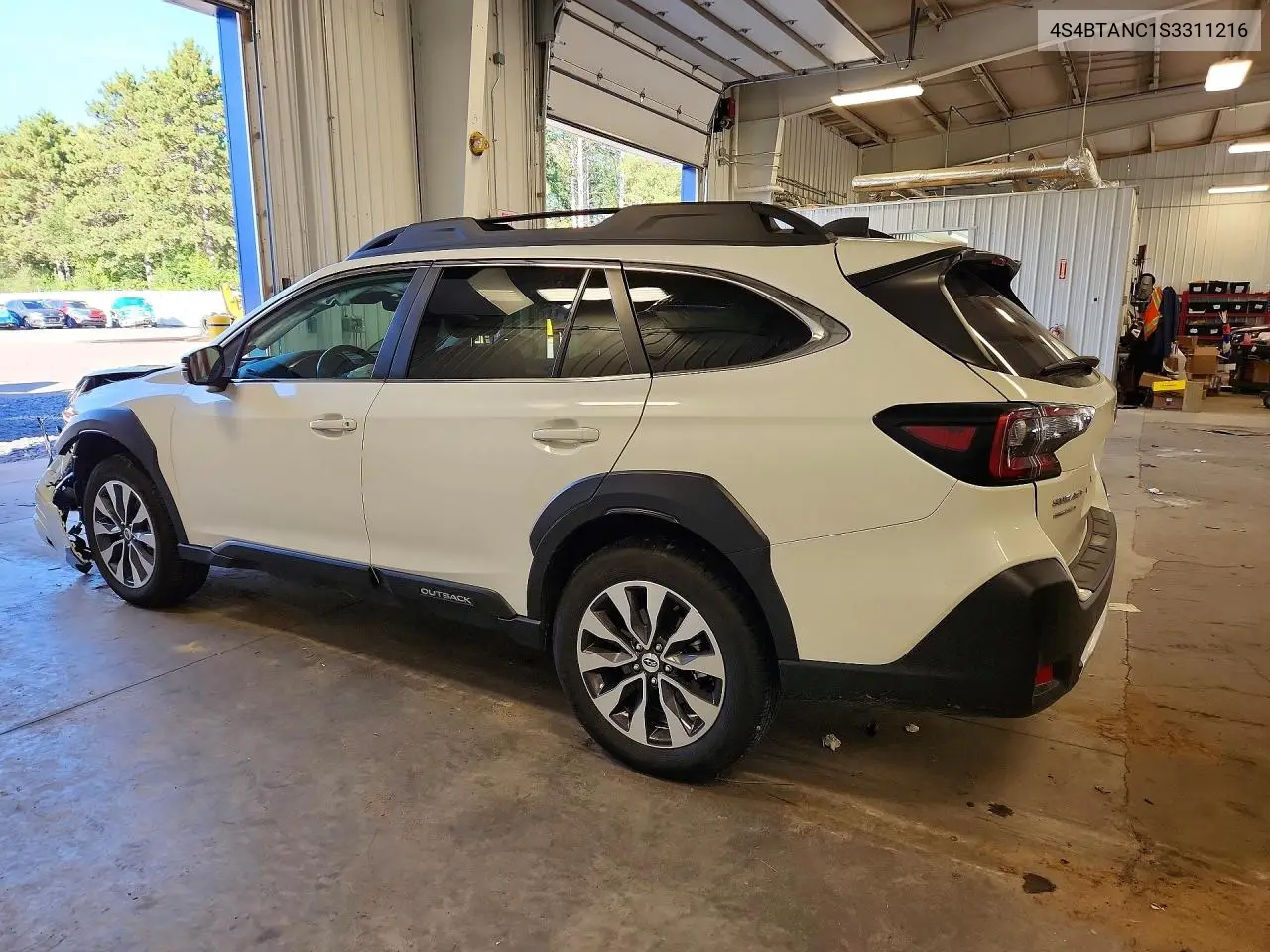 2025 SUBARU OUTBACK VIN 4S4BTANC1S3311216 — фото 2