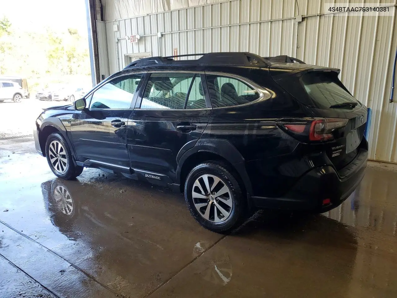 2025 SUBARU OUTBACK VIN 4S4BTAAC7S3140381 — фото 2