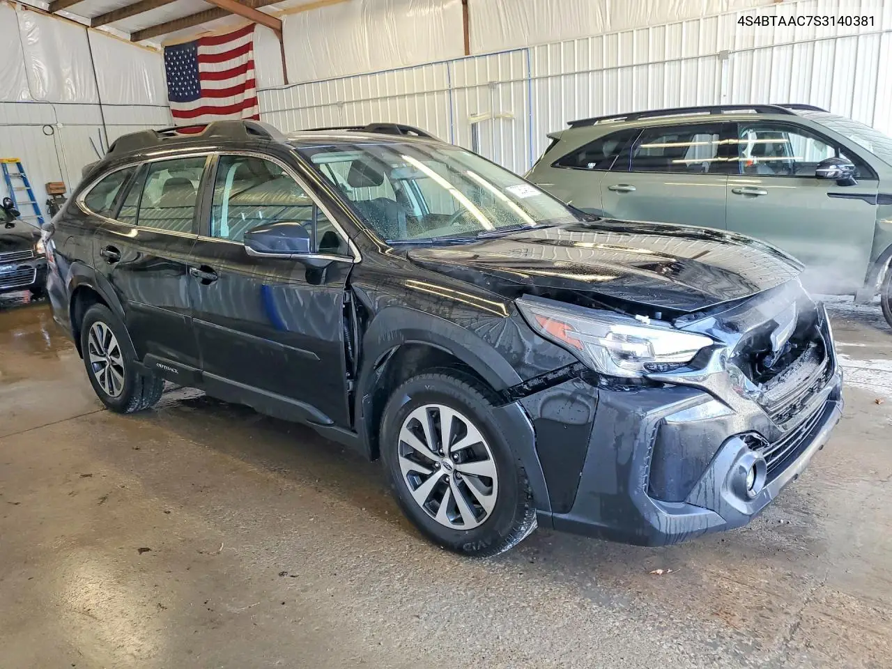 2025 SUBARU OUTBACK VIN 4S4BTAAC7S3140381 — фото 4