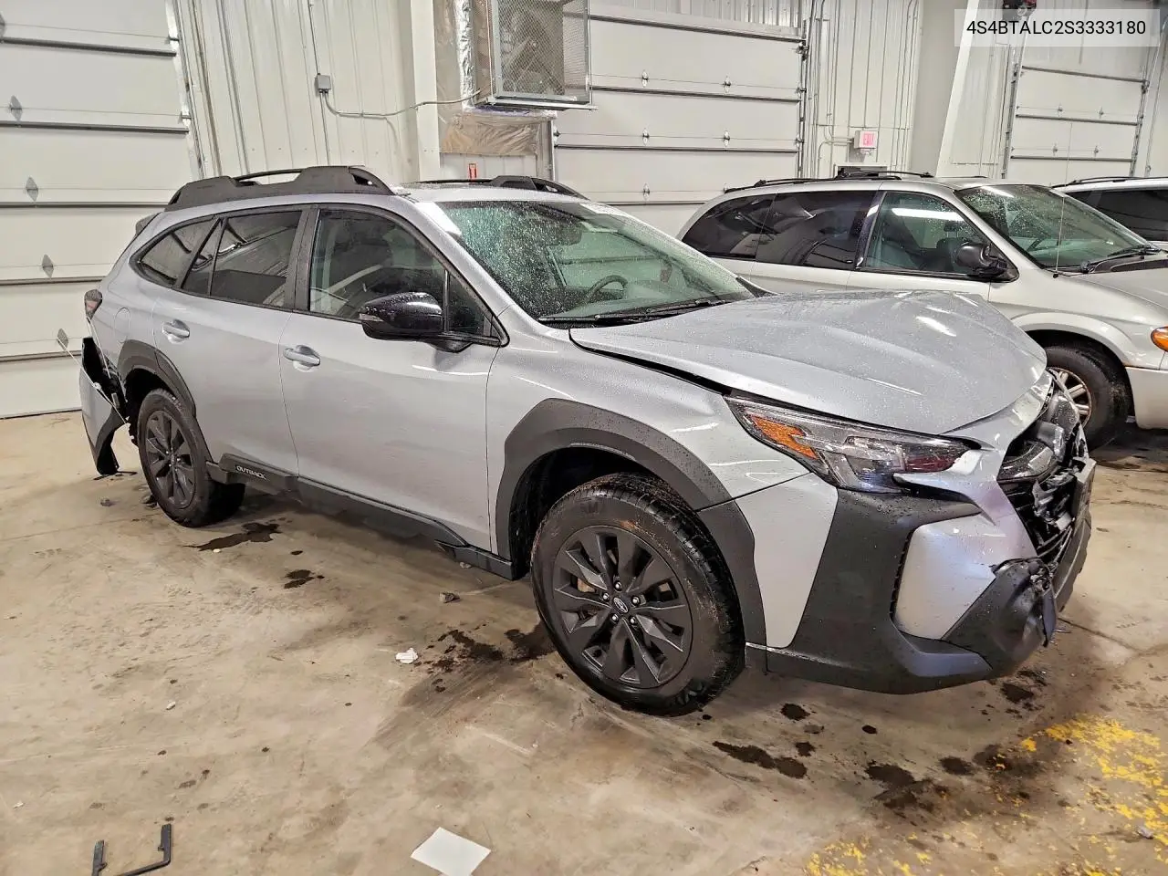 2025 SUBARU OUTBACK VIN 4S4BTALC2S3333180 — фото 4