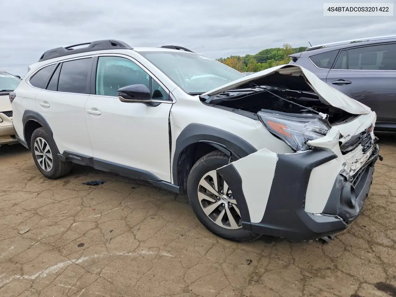 2025 SUBARU OUTBACK VIN 4S4BTADC0S3201422 — фото 4