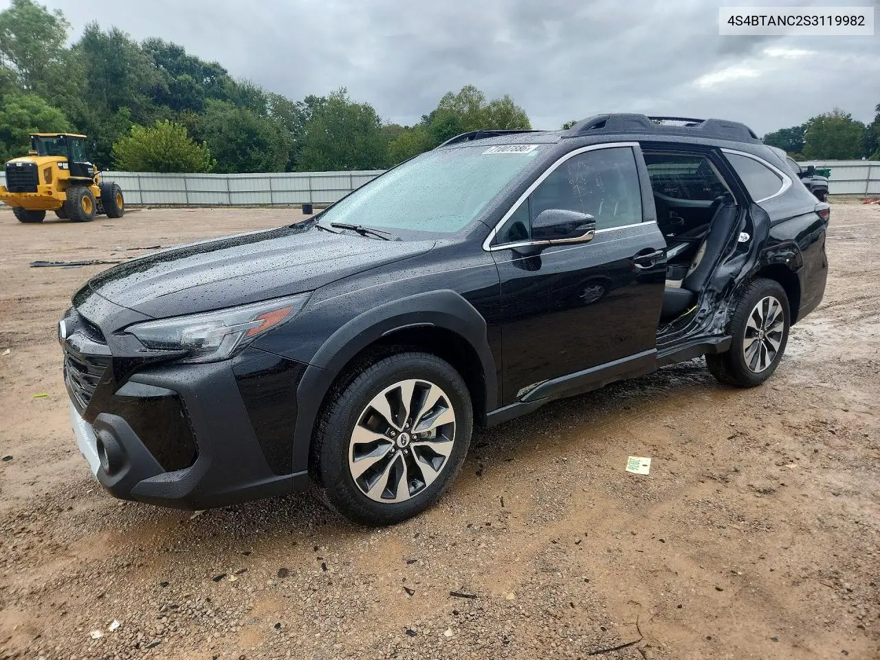 SUBARU OUTBACK 2025, VIN 4S4BTANC2S3119982
