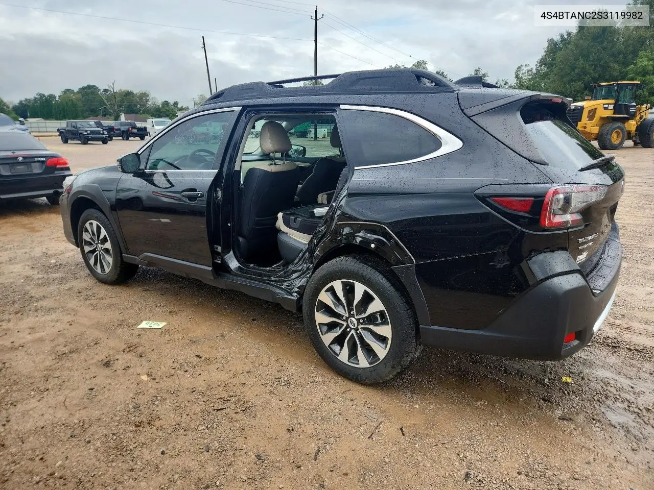 2025 SUBARU OUTBACK VIN 4S4BTANC2S3119982 — фото 2