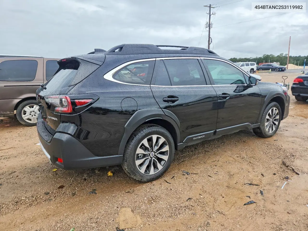 2025 SUBARU OUTBACK VIN 4S4BTANC2S3119982 — фото 3