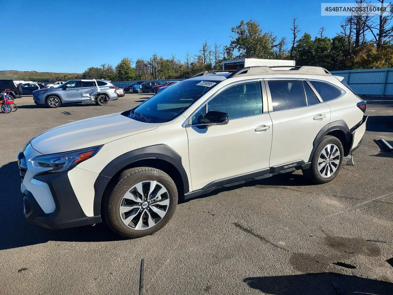 SUBARU OUTBACK 2025, VIN 4S4BTANC0S3160448