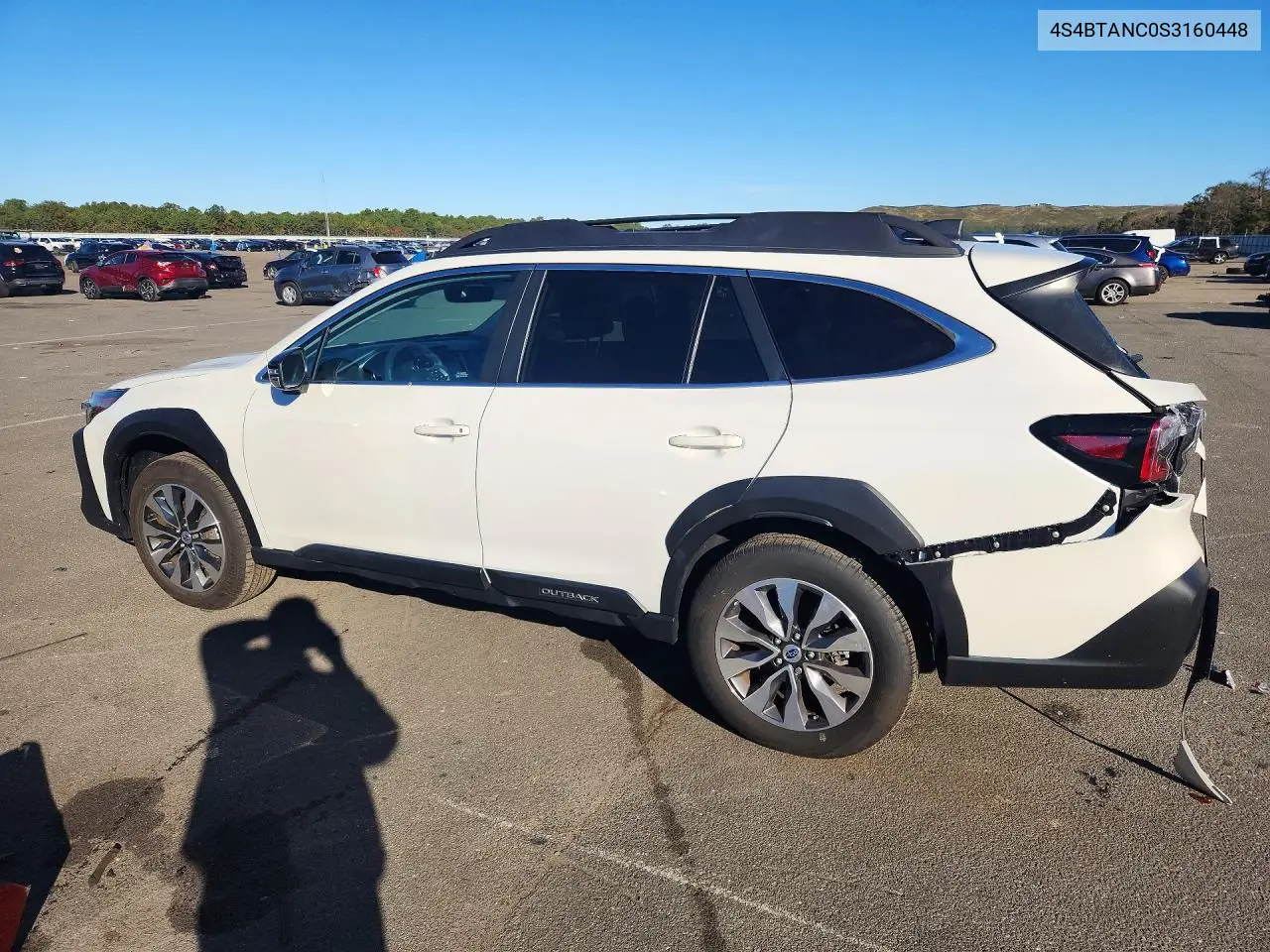 2025 SUBARU OUTBACK VIN 4S4BTANC0S3160448 — фото 2