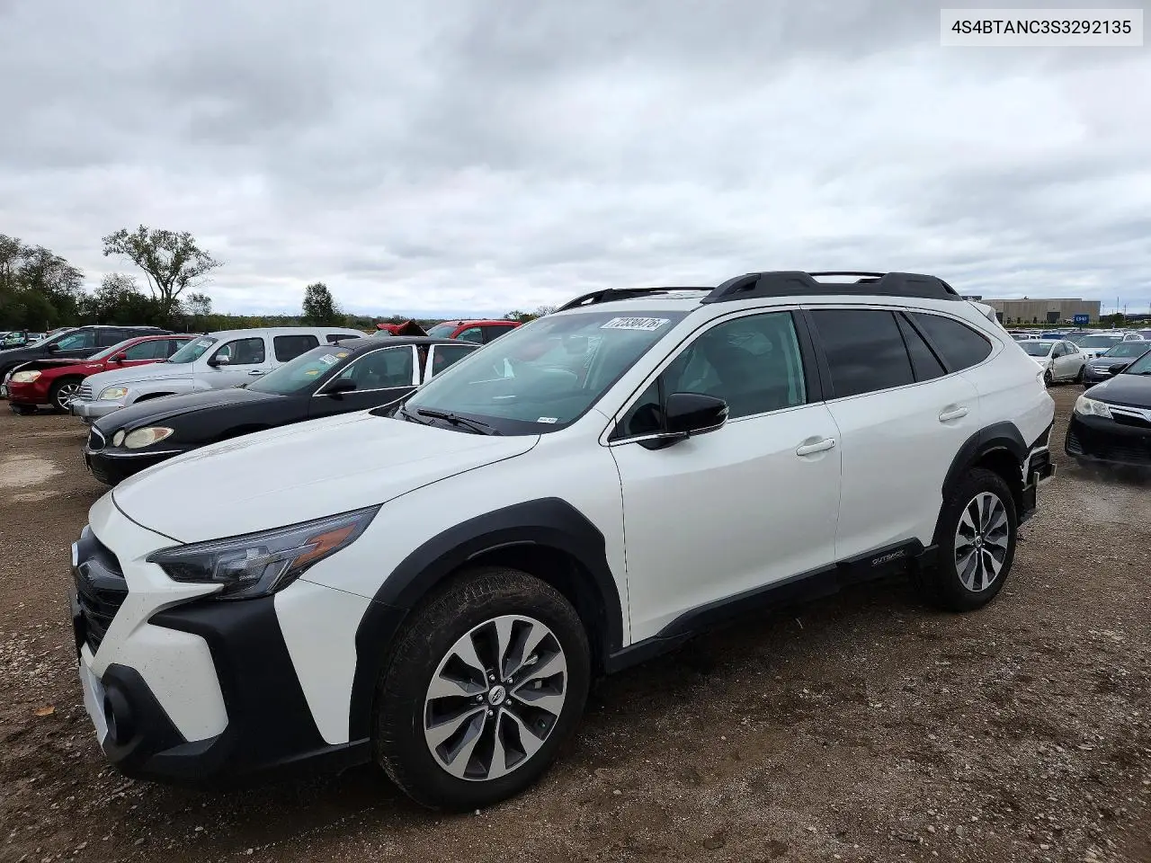 SUBARU OUTBACK 2025, VIN 4S4BTANC3S3292135
